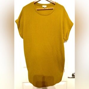 NWOT UMGEE Mustard Color Dress - Size Small